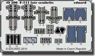  Eduard Accessories  1/48 F-111 Late Seatbelts EDU49500