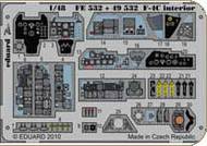  Eduard Accessories  1/48 F-4C S.A. Detail Set Colot PE Included EDU49532