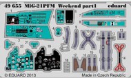 MiG21PFM Weekend for EDU (Painted) #EDU49655