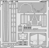  Eduard Accessories  1/48 Aircraft- F-14D for TAM (Painted) EDU49933