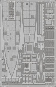  Eduard Accessories  1/48 Ship- DKM Type VIIC U552 U-Boat Hull Pt.1 for TSM EDU53191