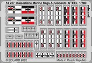  Eduard Accessories  1/700 Kaiserlische Marine flags & pennants STEEL EDU53257