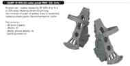 Messerschmitt Bf.109G-5/6 rudder pedals PRINT EDU624009
