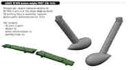 Messerschmitt Bf.109G balance weights PRINT EDU624013
