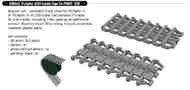Pz.Kpfw.III/Pz.Kpfw.IV tracks Type 3D PRINT Brassin set #EDU635042
