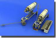 Rocket Launcher B8M1 & Loading Cart (Photo-Etch & Resin) #EDU648046