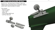  Eduard Accessories  1/48 Curtiss P-40N Warhawk tail wheel bay (3d-printed) EDU6481143