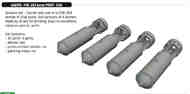 FAB-250 bomb PRINT Brassin set #EDU6481196