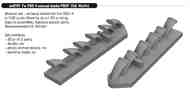 Focke-Wulf Fw.190D-9 exhaust stacks PRINT #EDU6481199
