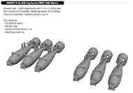 Curtiss P-40E/P-40K 40lb frag bombs PRINT #EDU6481213