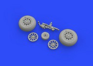  Eduard Accessories  1/48 P-51D Wheels for ARX (Resin) EDU648335