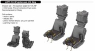 Aircraft- F/A-18F Ejection Seats for MGK (Photo-Etch & Resin) #EDU648775