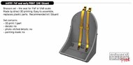 Aircraft- F4F Seat Early for EDU (Resin) #EDU648781