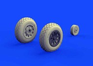 North-American P-51B/P-51C Mustang wheels block tread #EDU648989