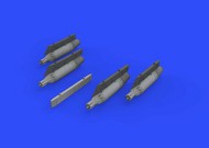  Eduard Accessories  1/72 Aircraft- MiG-21 UB16 Rocket Launchers w/Pylons for EDU (Resin) EDU672190