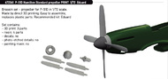 North-American P-51D Mustang Hamilton Standard propeller PRINT #EDU672361