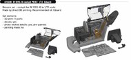 Messerschmitt Bf.109G-10 cockpit PRINT #EDU672388