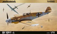  Eduard Models  1/72 Messerschmitt Bf.109F-4 ProfiPACK edition EDU70155