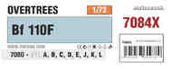 Bf.110F OVERTREES #EDU7084X