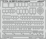  Eduard Accessories  1/72 Ju.88C6 Surface Panels for RVL (Painted Self Adhesive) EDU72570