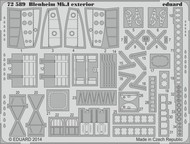  Eduard Accessories  1/72 Blenheim Mk I Exterior for ARX EDU72589