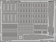  Eduard Accessories  1/72 Do.17Z-2 Bomb Bay for ICM EDU72647