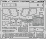  Eduard Accessories  1/72 Aircraft- FG-1 Phantom Undercarriage for ARX EDU72668