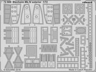  Eduard Accessories  1/72 Aircraft- Blenheim Mk IV Exterior for ARX EDU72669