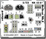  Eduard Accessories  1/72 Hellcat Mk.I S. A. EDU73414