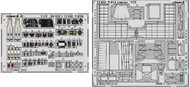  Eduard Accessories  1/72 Aircraft- P-61A Interior for HBO (Painted) EDU73632
