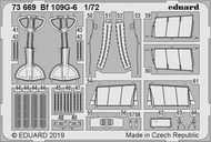  Eduard Accessories  1/72 Aircraft- Bf.109G-6 for TAM (Painted) EDU73669