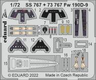  Eduard Accessories  1/72 Focke-Wulf Fw.190D-9 Details EDU73767