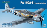  Eduard Models  1/72 Fw.190A-8 Fighter w/Universal Wings (Wkd Edition Plastic Kit) EDU7443
