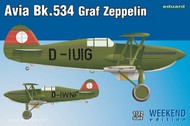  Eduard Models  1/72 Avia Bk534 Graf Zeppelin Aircraft (Wkd Edition Plastic Kit) EDU7445