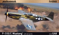  Eduard Models  1/48 WWII P-51B/C Mustang US Fighter w/Dorsal Fin (Profi-Pack Plastic Kit) EDU82108