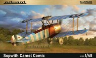  Eduard Models  1/48 Sopwith Camel Comic ProfiPACK edition kit of British WWI fighter aircraft EDU82175
