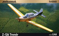 Zlin Z126 Trener Two-Seater Trainer Aircraft (Profi-Pack Plastic Kit) #EDU82181