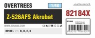 Z-526AFS Akrobat OVERTREES #EDU82184X