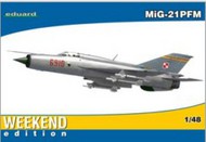  Eduard Models  1/48 MiG21PFM Fighter (Wkd Edition Plastic Kit) EDU84124