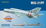 MiG21PF Fighter (Wkd Edition Plastic Kit) #EDU84127