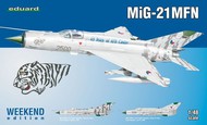  Eduard Models  1/48 MiG21MFN Fighter (Wkd Edition Plastic Kit) EDU84128