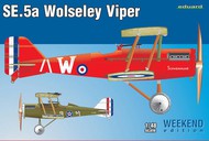  Eduard Models  1/48 SE-5a Wolseley Viper Aircraft (Wkd Edition Plastic Kit) EDU8454