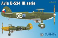  Eduard Models  1/48 Avia B534 III Series BiPlane Fighter (Wkd Edition Plastic Kit) EDU8478