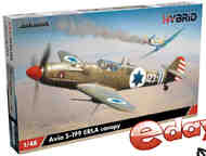  Eduard Models  1/48 Avia S-199 ERLA canopy HYBRID edition kit of Czechoslovak single engine fighter - Pre-Order Item EDU948011
