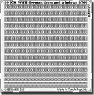  Eduard Accessories  1/700 German doors and windows WWII EDU99050