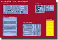  Eduard Accessories  1/32 P-40N Early  Super Detail Set ( Kit Not Included) EDUBIG3297