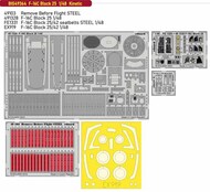 BIG ED F-16C Block 25 Falcon Super Detail Set (KIN kit) #EDUBIG49364