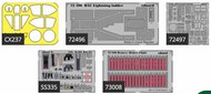  Eduard Accessories  1/72 Bac Lightning F.2  Super Detail Set (Kit Not Included) EDUBIG7254