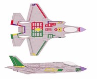 Lockheed-Martin F-35A Lightning II RAM panels early #EDUCX654