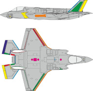 Mask Aircraft- F-35B RAM Coating for TAM #EDUCX672